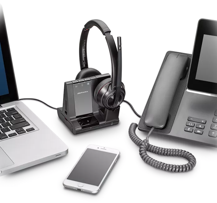 #Savi8220 #ConectividadDeTresVías #CancelaciónActivaDeRuido #BateríaIntercambiable #ConectividadFlexible #WorkswithGoogleMeet