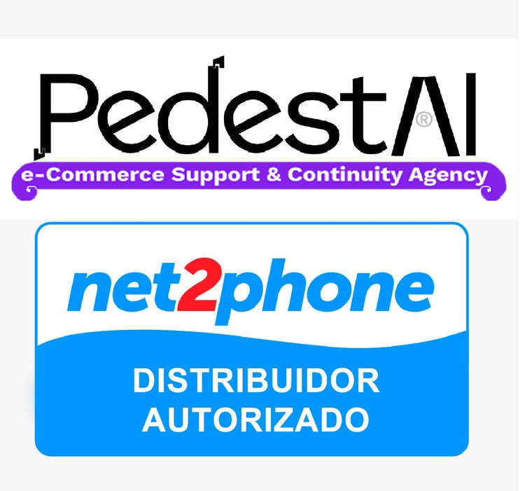 #LogoNet2phoneYPedestal #DistribuidorAutorizadoNet2phone #Pedestal