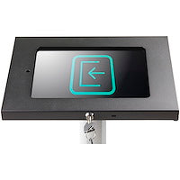 #Pedestal_StarTech.com #Pedestal_StarTech #Pedestal_Ipad #Pedestal_Tablet #Soporte_para_iPad_Con_Base de Piso Metálica