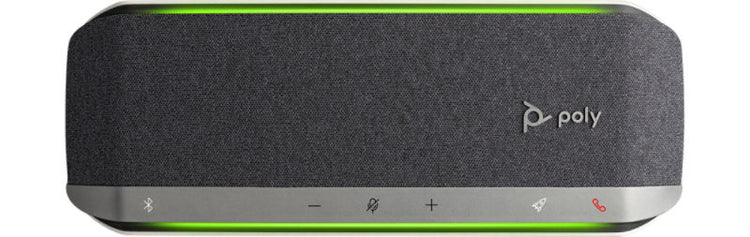 #PolySync40 #Speaker #Altavoz #ManosLibres #USB #Bluetooth #AudioFullDuplex #Pedestal_MX #WorkswithGoogleMeet