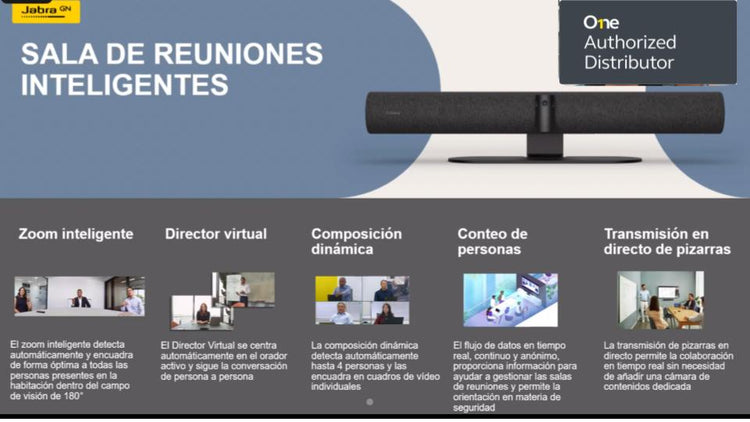 #jabra-panacast-50 #barra-de-video-inteligente #Virtual-Director
