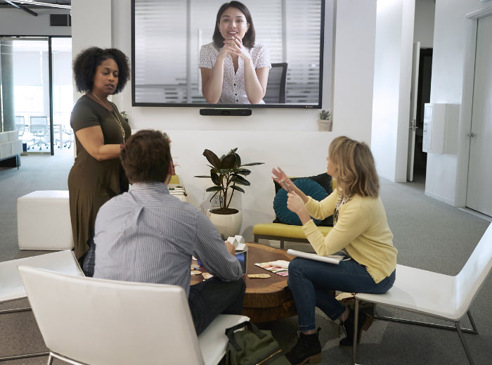 #Poly #StudioX30 #webcam #inalambrica #NoiseBlockAI #Pedestal_MX