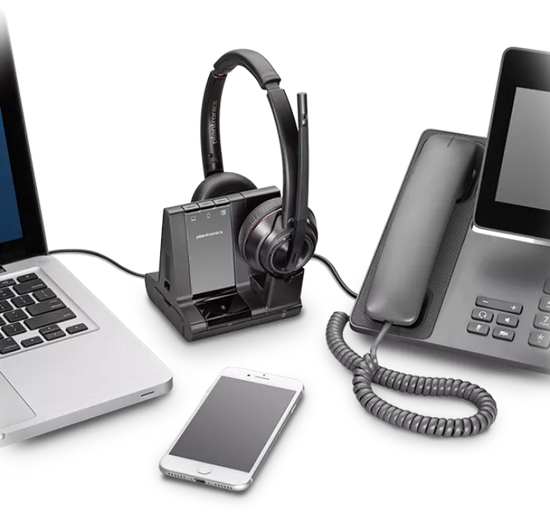 #Savi8220 #ConectividadDeTresVías #CancelaciónActivaDeRuido #BateríaIntercambiable #ConectividadFlexible #WorkswithGoogleMeet